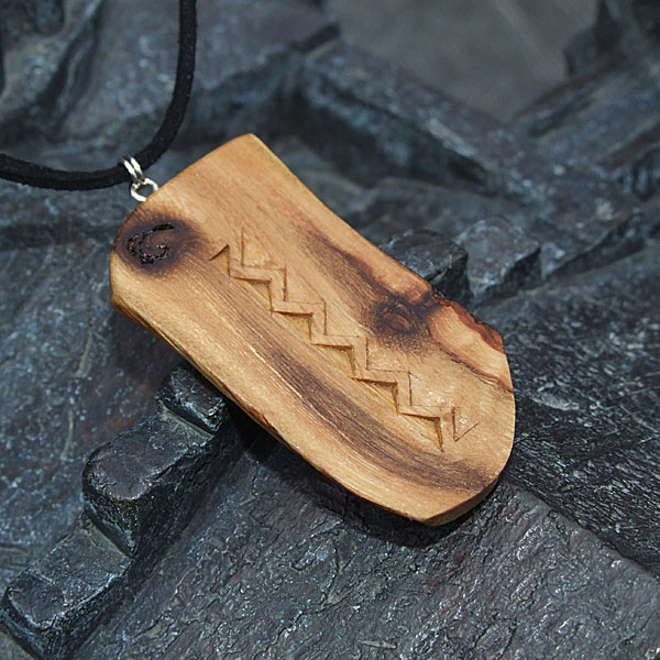 Wolf Tooth Pendant - Acacia Series 3